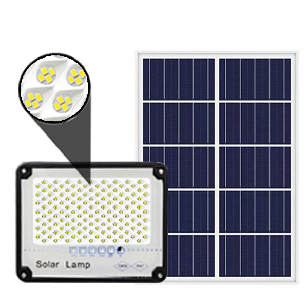 Đèn pha năng lượng mặt trời tổ ong chống chói trong nhà 200W P-200TO - Hình ảnh 2