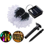 Dây LED năng lượng mặt trời hình giọt nước LD05