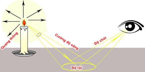 độ rọi là gì 