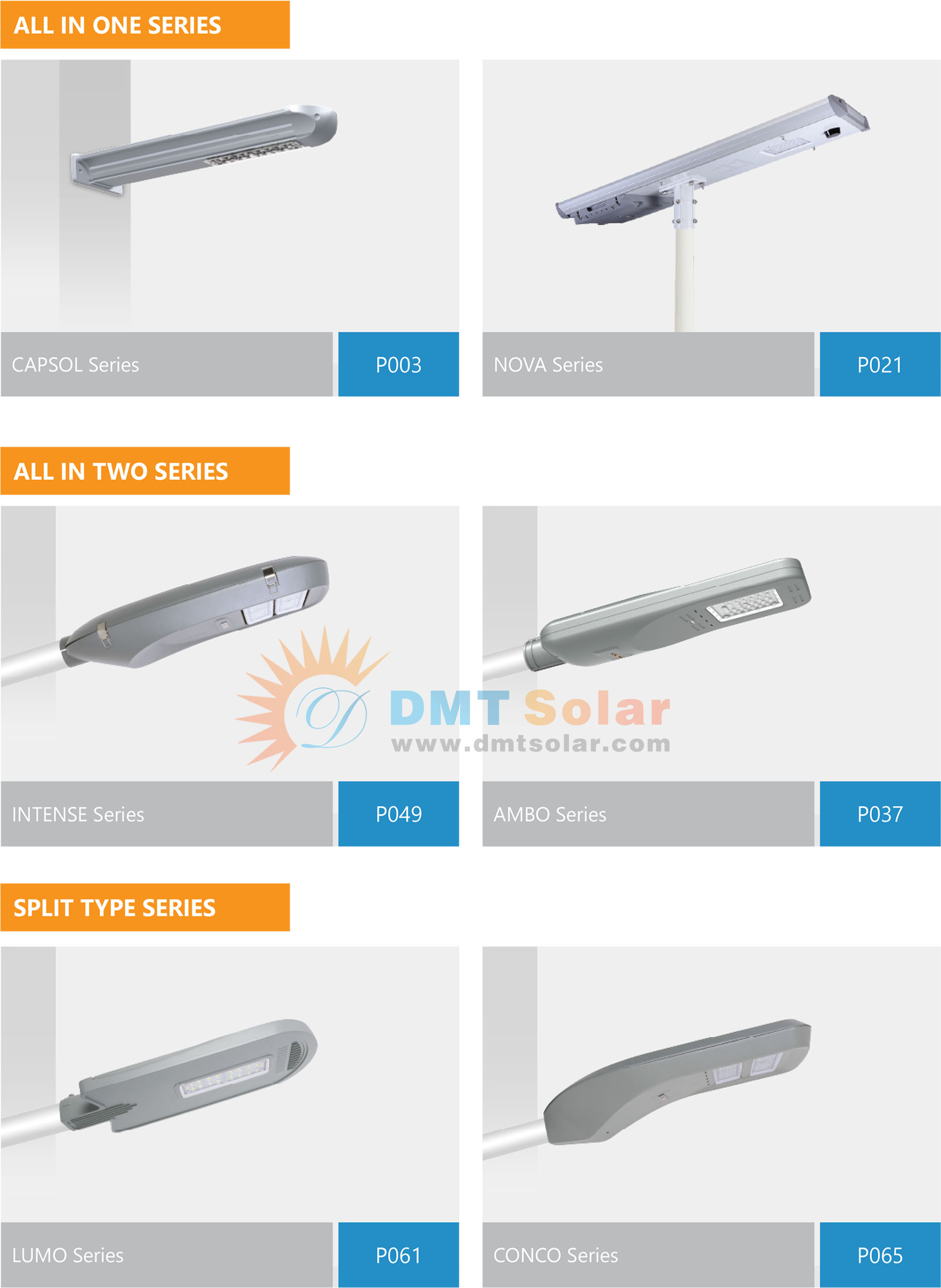 Danh sách các sản phẩm Đèn năng lượng mặt trời Sokoyo