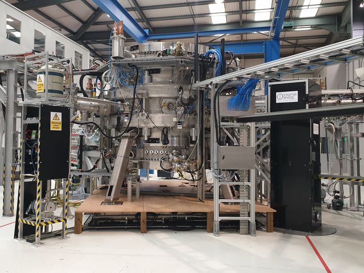 Lò phản ứng tokamak hình cầu ST40. Ảnh: Tokamak Energy