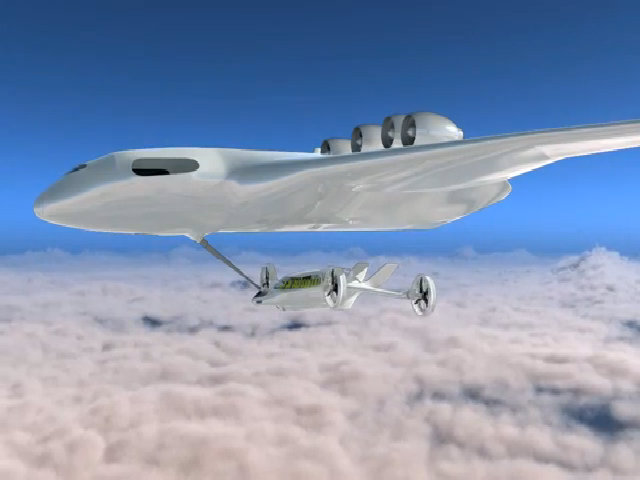 Trạm nhiên liệu lơ lửng giữa không trung