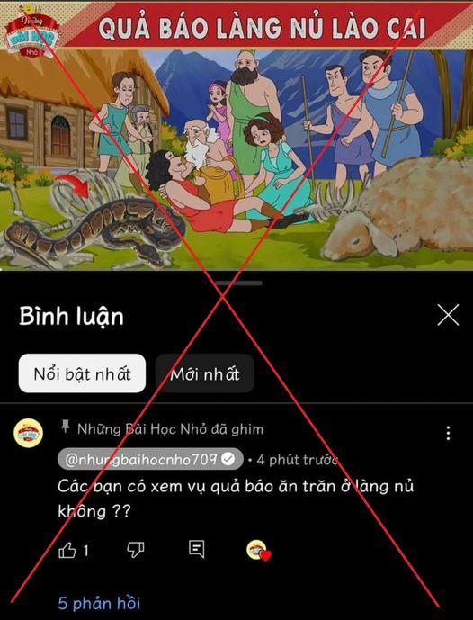 Kênh Youtube gây phẫn nộ khi Kênh Youtube gây phẫn nộ khi