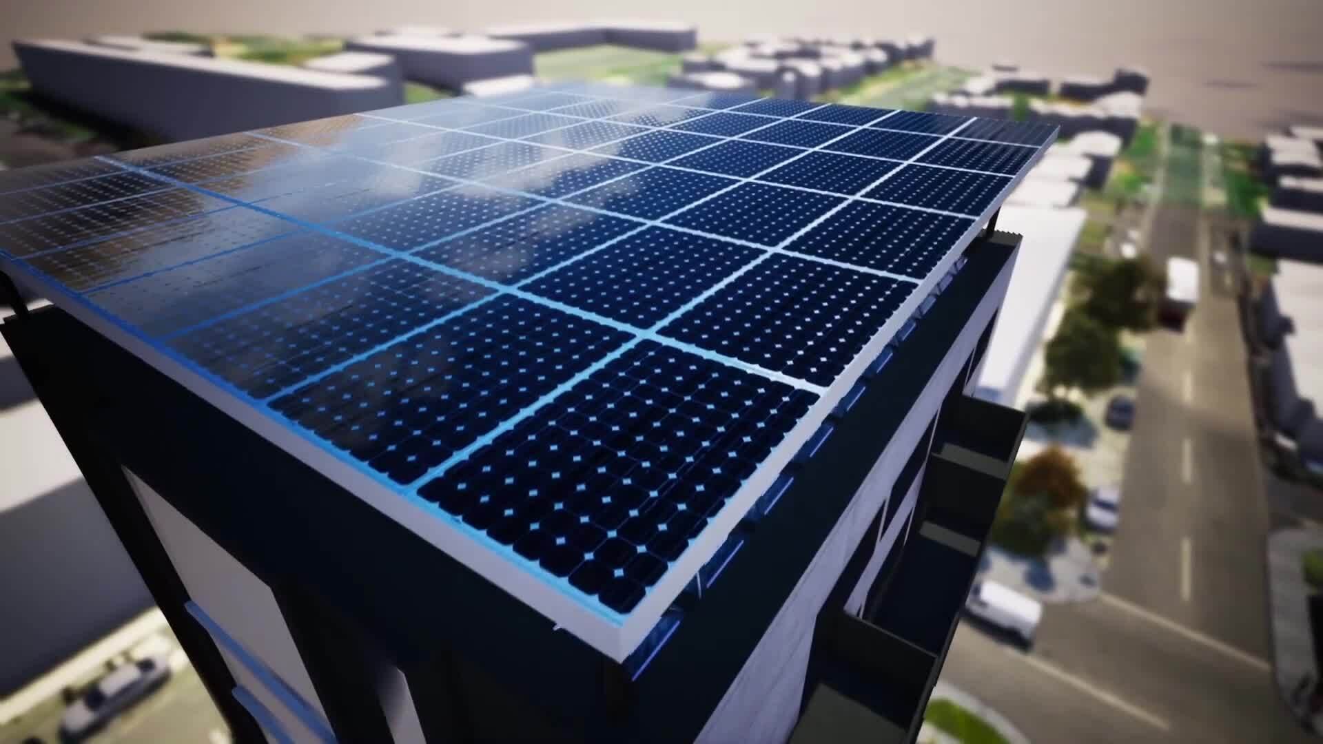 Thiết bị phát điện bằng cả sức gió và quang năng