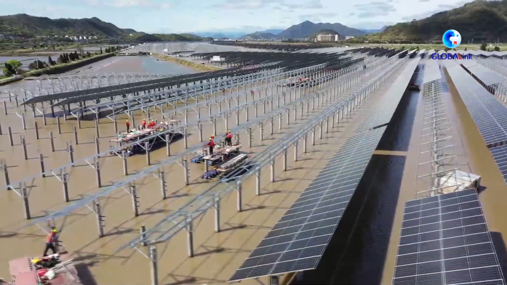 Dự án điện mặt trời thủy triều đầu tiên ở Trung Quốc