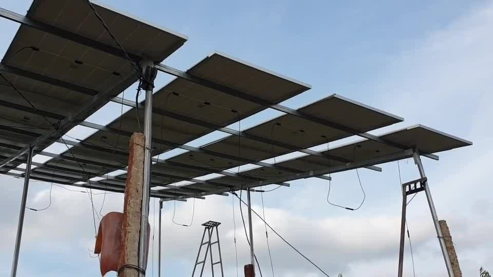 Nông dân vùng sâu tự lắp điện mặt trời công suất lớn