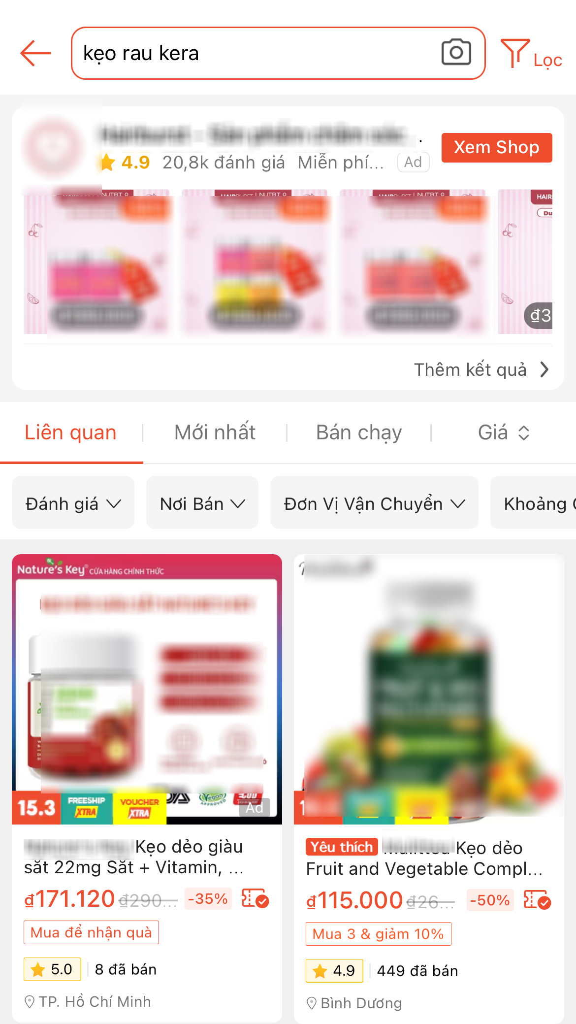 Kẹo rau KERA bất ngờ Kẹo rau KERA bất ngờ