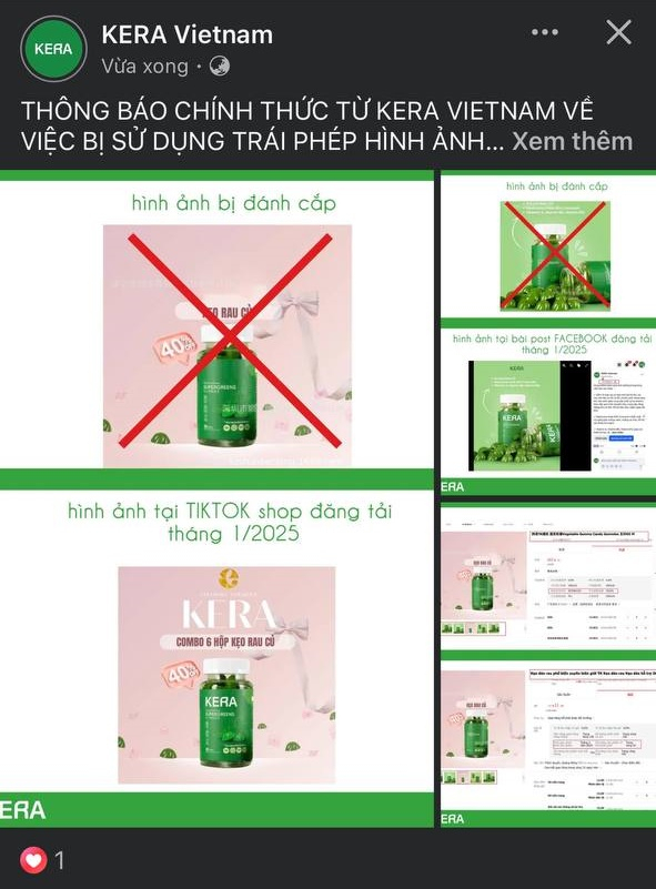 Kẹo rau KERA bất ngờ Kẹo rau KERA bất ngờ