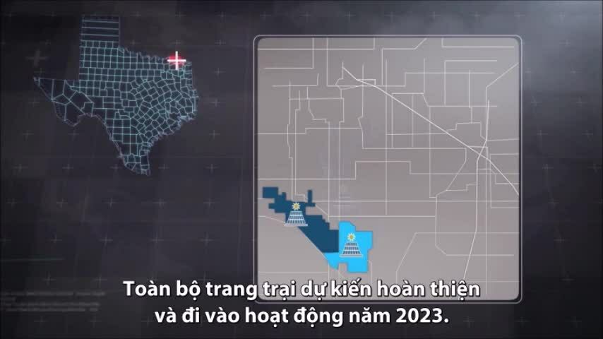 Khởi công xây dựng trang trại điện mặt trời lớn nhất Mỹ