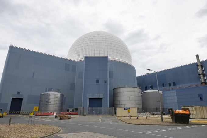 Nhà máy điện hạt nhân Sizewell B ở Suffolk, đông nam nước Anh. Ảnh Chính phủ Anh