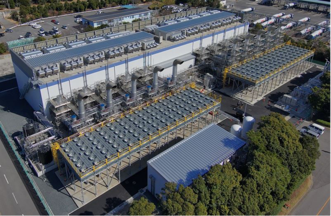 Nhà máy điện Sodegaura công suất 100 MW tại Nhật Bản do Wartsila thực hiện. Ảnh: Wartsila