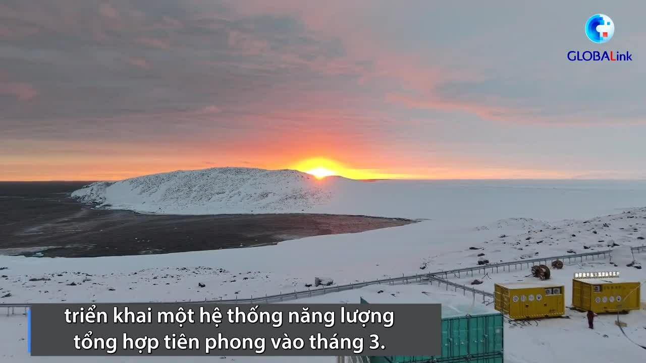 Hệ thống năng lượng sạch của Trung Quốc ở châu Nam Cực