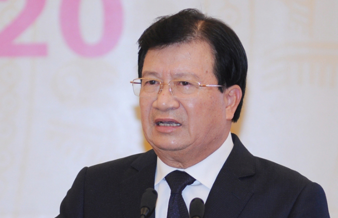 Ông Trịnh Đình Dũng khi đương chức Phó thủ tướng. Ảnh: Anh Duy.