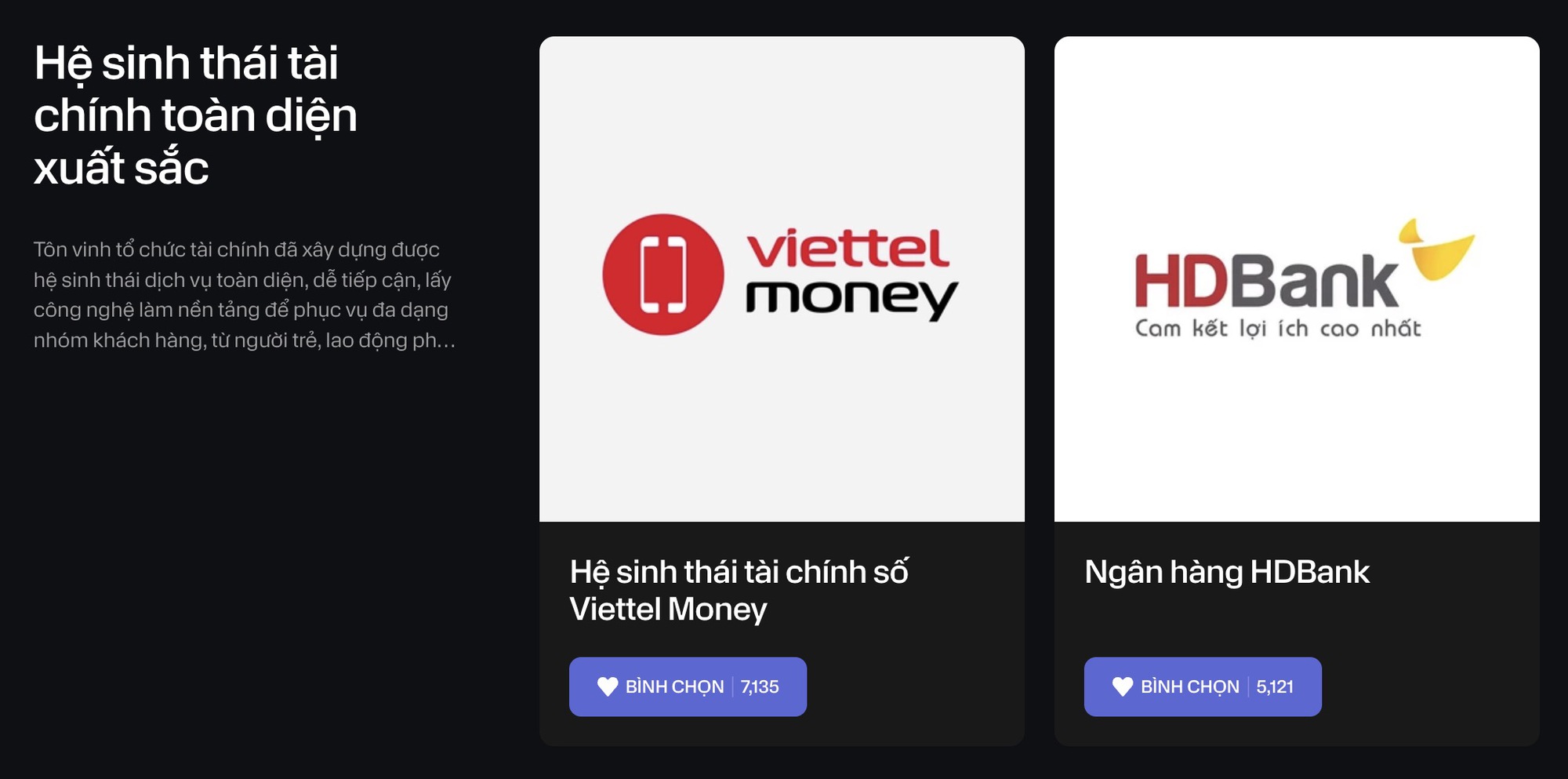 Viettel Money vs HDBank: 