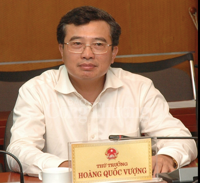 Ông Hoàng Quốc Vượng, cựu Chủ tịch EVN, cựu thứ trưởng Công Thương. Ảnh: Báo Công Thương