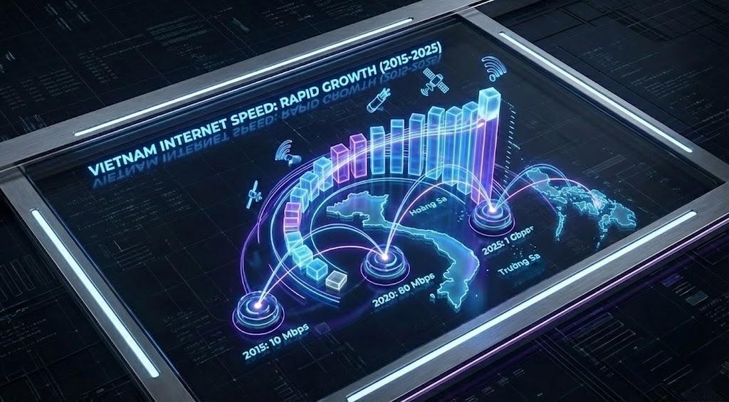 Tốc độ mạng Việt Nam: Từ cuộc đua 5G đến dấu ấn của những Tốc độ mạng Việt Nam: Từ cuộc đua 5G đến dấu ấn của những