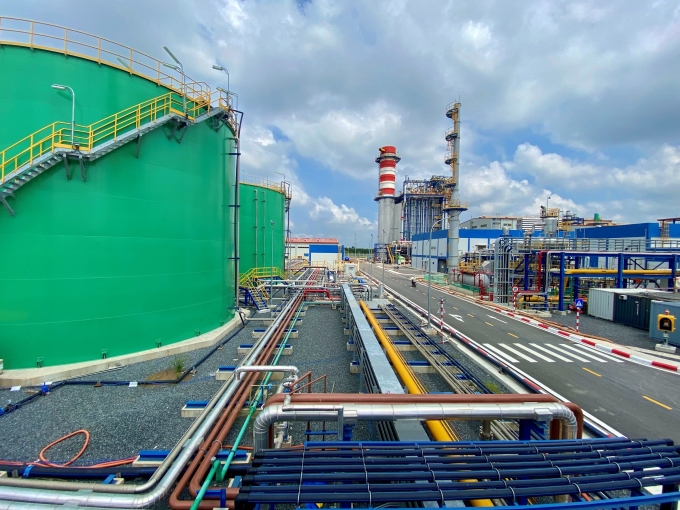 Cụm nhà máy điện khí LNG Nhơn Trạch 3 và 4, tháng 12/2025. Ảnh: PVN