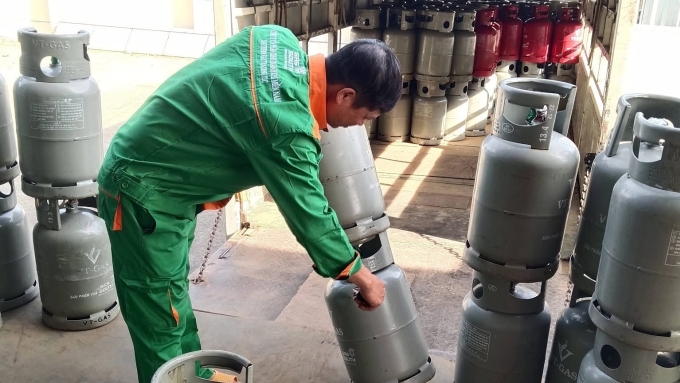 Cửa hàng xăng ở Bình Phước. Ảnh: VT GAS