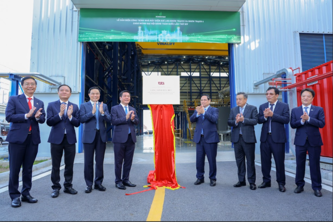 Lễ khánh thành nhà máy điện Nhơn Trạch 3 và 4, đánh dấu cột mốc trong chặng đường phát triển điện khí LNG của doanh nghiệp. Ảnh: PV Power